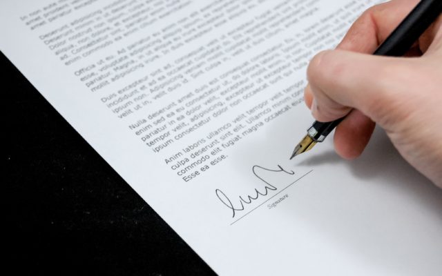 Documents required by the landlord in relation to the tenant.