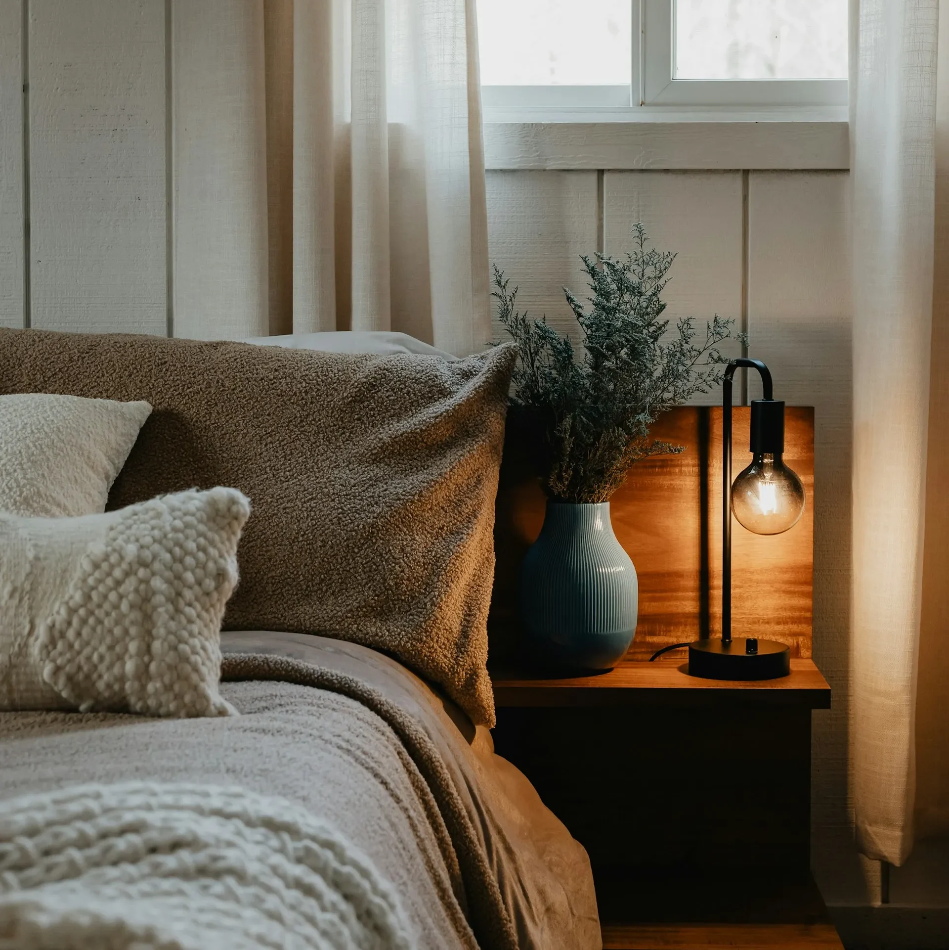 Cozy bedroom interior in a Stillorgan home, representing properties available to buy in South Dublin